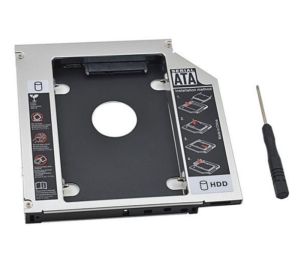 Caddy Bay Lắp thêm ổ cứng cho Laptop (Loại mỏng)