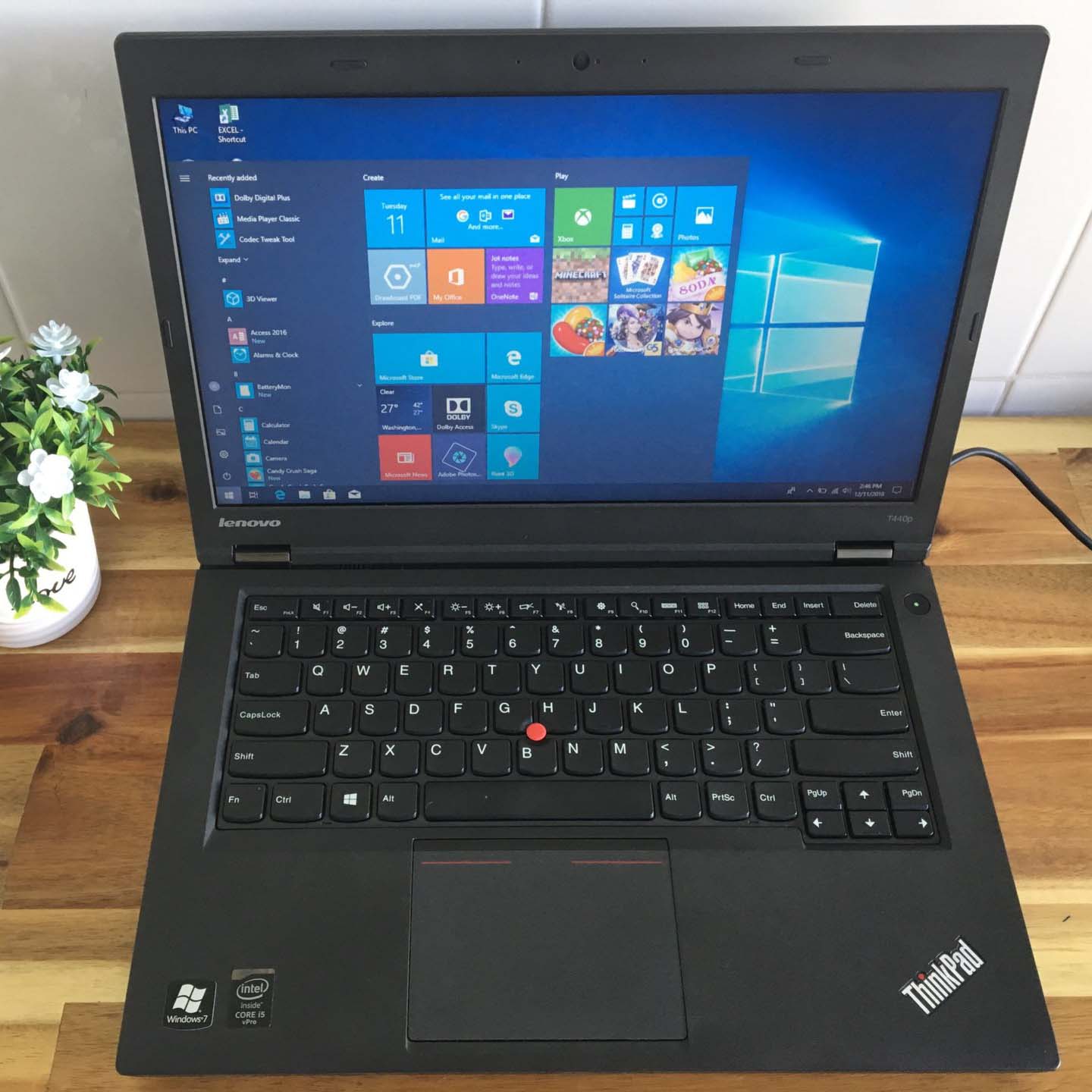 Thinkpad T440P - Core i5 chip M mạnh mẽ